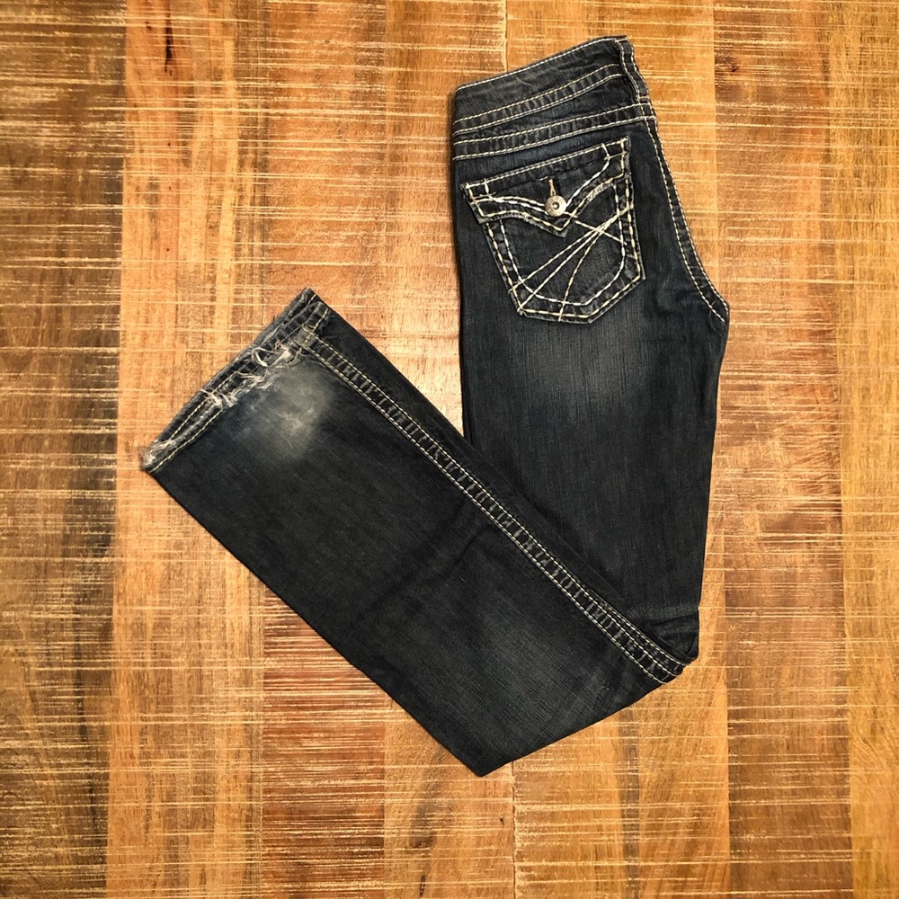Silver Denim Jeans